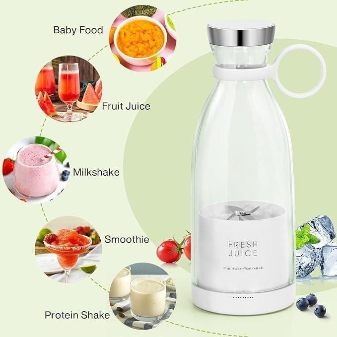 Portable Mini Rechargeable Juicer Blender