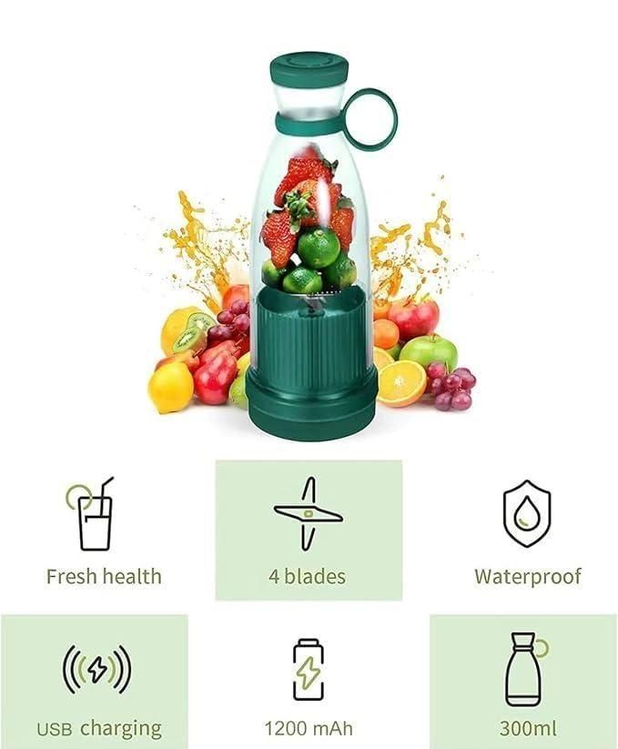 Portable Mini Rechargeable Juicer Blender