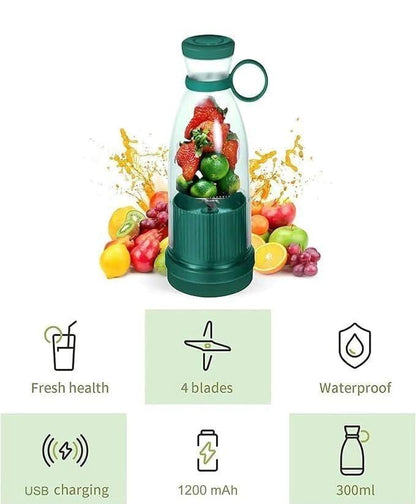Portable Mini Rechargeable Juicer Blender